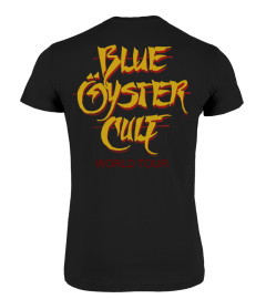 (2 side) Limited Edition - Blue Öyster Cult WORLD TOUR