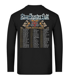 (2 side) Limited Edition - Blue Öyster Cult TOUR DATES 2020