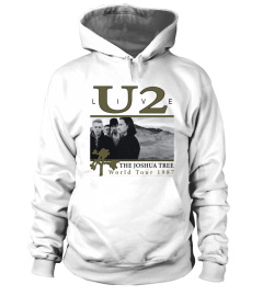 2 SIDE - WT Vintage U2 Rock Band Live The Joshua Tree World Tour 1987