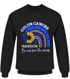 Colon Cancer Rainbow T-shirt