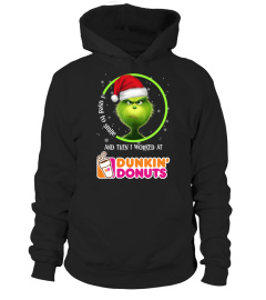 dunkin' donut the grinch