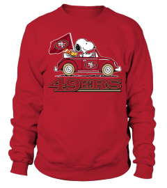 Limited Edition Snoppy 49er Fan Shirt sf49-04