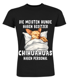 DIE MEISTEN HUNDE  HABEN BESITZER CHIHUAHUAS  HABEN PERSONAL