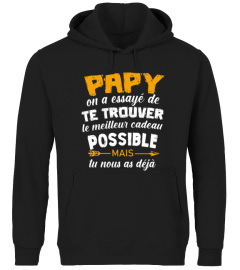 Papy On A Essayé De Te Trouver Le Meilleur Cadeau Possible Mais Tu Nous As Déjà Cadeau TeeFamly®