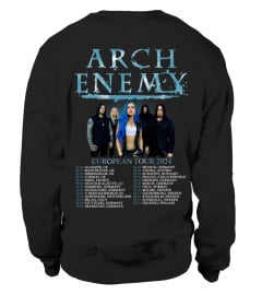 2-Sided Arch Enemy European Tour 2024 Shirt