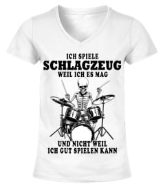 ICH SPIELE  Schlagzeug WEIL ICH ES MAG  UND NICHT WEIL  ICH GUT SPIELEN KANN