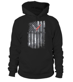 Chevrolet Chevy Corvette C8 Pullover BK Back