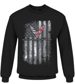 Chevrolet Chevy Corvette C8 Pullover BK Back