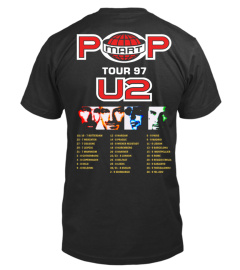 (2 side) Limited Edition - U2 Band POP TOUR 97