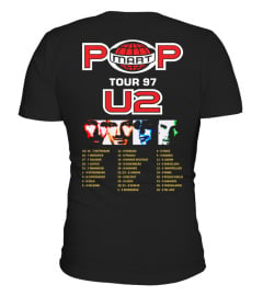 (2 side) Limited Edition - U2 Band POP TOUR 97