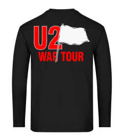 (2 side) Limited Edition - U2 Band WAR TOUR