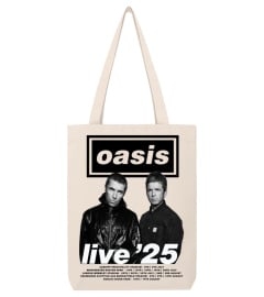 2-Sided Oasis Live '25 Shirt