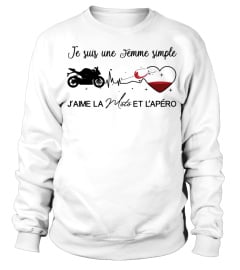 FEMME SIMPLE - LA MOTO