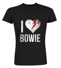 David Bowie I Love Bowie Music Long Sleeve