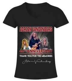 ADRIAN VANDENBERG 46TH ANNIVERSARY