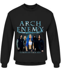 2-Sided Arch Enemy European Tour 2024 Shirt