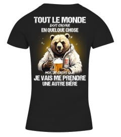 Je vais me prende une autre bière