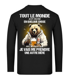 Je vais me prende une autre bière