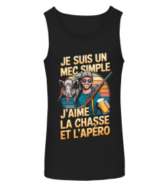 Je suis un mec simple j'aime la chasse et l'apéro