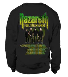 2-Sided Nazareth Band Full Steam Ahead Shirt