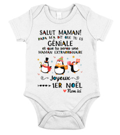 SALUT MAMAN PAPA M'A DIT QUE TU ES GÉNIALE