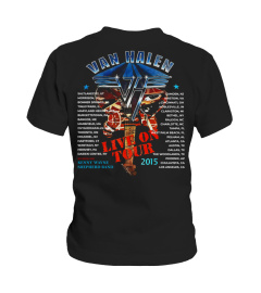(2 sides) Van Halen 2015 Tour