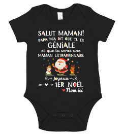 SALUT MAMAN PAPA M'A DIT QUE TU ES GÉNIALE