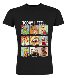 Muppets Christmas T-shirt - Today I Feel- The Muppet Show - M2D181007