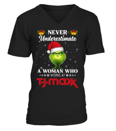 tj maxx Never Underestimate Grinch Christmas