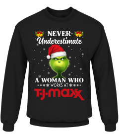 tj maxx Never Underestimate Grinch Christmas