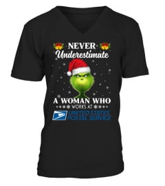 usps Never Underestimate Grinch Christmas