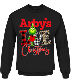 arby's grinch love christmas