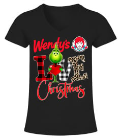 wendy's grinch love christmas