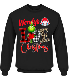 wendy's grinch love christmas