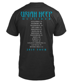 (2 side) Uriah Heep OUTSIDER 2015 TOUR