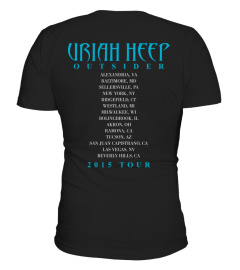 (2 side) Uriah Heep OUTSIDER 2015 TOUR