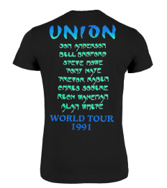 (2 side) Yes band UNION WORLD TOUR 1991