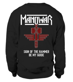 (2 side) Manowar SIGN OF THE HAMMER BE MY GUIDE