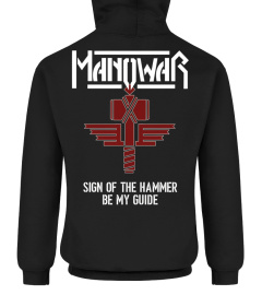 (2 side) Manowar SIGN OF THE HAMMER BE MY GUIDE