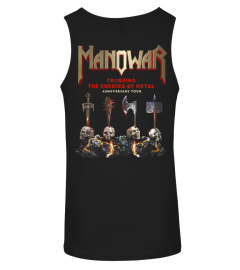 (2 side) Manowar ANNIVERSARY TOUR