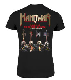 (2 side) Manowar ANNIVERSARY TOUR