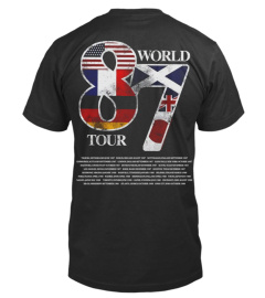 Def Leppard WORLD TOUR 87 (2 side)