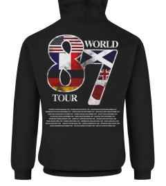 Def Leppard WORLD TOUR 87 (2 side)