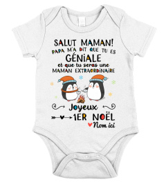 SALUT MAMAN PAPA M'A DIT QUE TU ES GÉNIALE