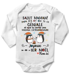 SALUT MAMAN PAPA M'A DIT QUE TU ES GÉNIALE