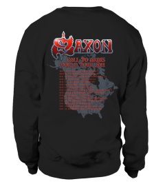 (2 side) Saxon HEAVY METAL THUNDER USA 2011