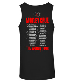 (2 side) Motley Crue THE WORLD TOUR