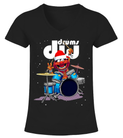 Animal Drummer T-shirt - Muppets Christmas - The Muppet Show - M2D061101