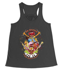 Dr Teeth And Electric Mayhem Keyboard Band T-shirt - The Muppet Show - M2D081118