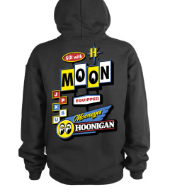 (2 SIDE) Hot Rod Mooneyes Hoonigan